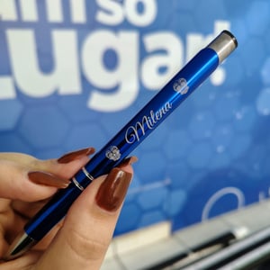 CANETA DE METAL COM GRAVAÇÃO A LASER
