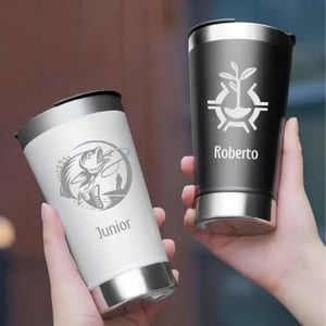 Copo Térmicos 500ML Metal 500ML  Colorido Gravação 