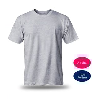 Camiseta Colorida 100% Poliéster Personalizada Tecido Poliéster Estampa Colorida A4  Sublimação  