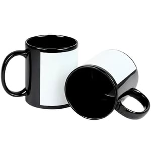 Caneca Personalizada Porcelana 96x150mm Impressão Colorida Sublimação  