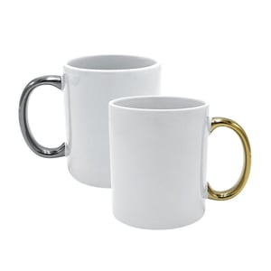 Caneca Personalizada Porcelana 96x150mm Impressão Colorida Sublimação  