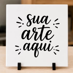 Azulejo Personalizado Porcelana 20x20cm 4x0  Quadrado 