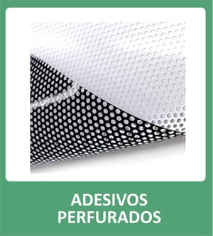 Adesivo PERFURADO