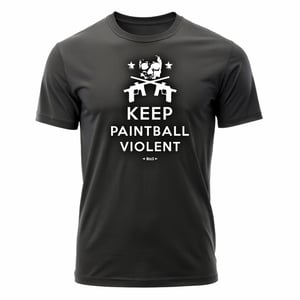 Camiseta Keep Paintball Violent