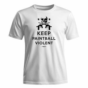 Camiseta Keep Paintball Violent