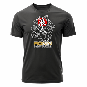 Camiseta RONIN - PA Algodão Fio 30 180gr.  Cor Preta  Estampa aplicada em DTF 
