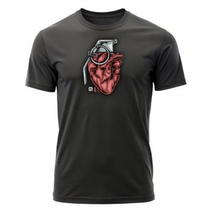 Camiseta Coração Granada