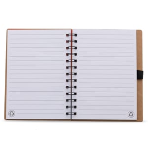 Caderno Ecológico com símbolo