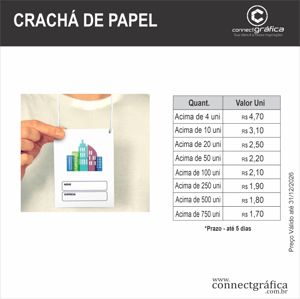 Crachá de Papel