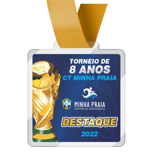 Medalha ACRÍLICO
