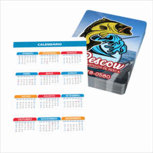Calendário de Bolso  24,5x35cm    