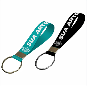 Chaveiro Cordão Poliester Acetinado 20mm 15cm    