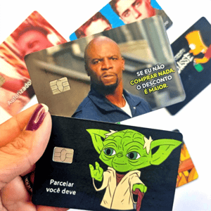 Adesivo Cartão de Crédito      