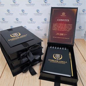 Caixa Cartonada Papelão Holler 13x3x19cm  Adesivo vinil FIta 