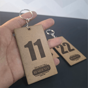 Chaveiro MDF  5x9cm    