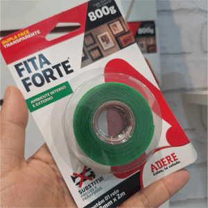 Fita dupla face transparente Masterprint 800G    