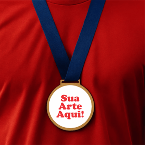 Medalha MDF MDF 6CM - 7CM - 8CM    