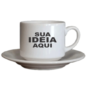 Xícara com pires 180g      