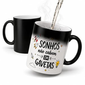 Caneca Porcelana MÁGICA      