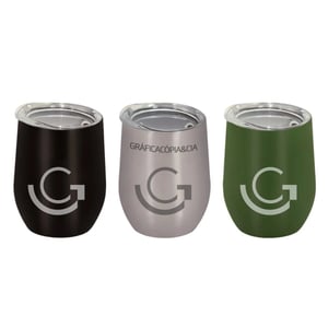 Copo Térmico Inox 320ml Inox 8,7X11,7cm    
