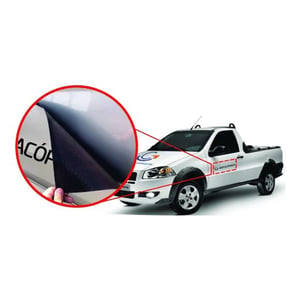 Ímã Automotivo tamanho personalizado Manta Magnética Adesivada  4x0 (Somente Frente Colorido) Adesivo Vinil Corte Reto 