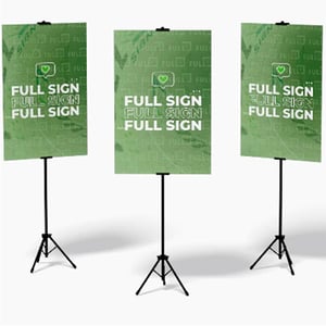 Tripé Porta Banner  2,20m    Com case para transporte