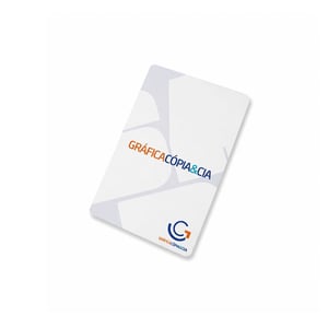 Crachá Personalizado Chapa de PS 5,4 x 8,5cm Escolha Abaixo  Corte Reto 