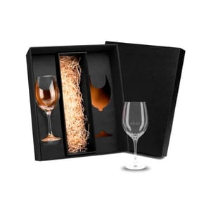 Jogo De Taças De Vidro Para Vinho 490 Ml - 2 Peças Vidro     