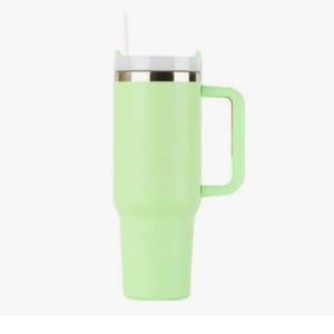 Copo Personalizado Gravação a Laser Caneca Térmica Grande Canudo 1200ml