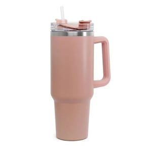 Copo Personalizado Gravação a Laser Caneca Térmica Grande Canudo 1200ml