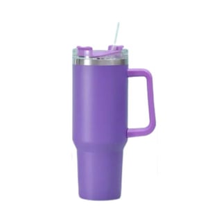 Copo Personalizado Gravação a Laser Caneca Térmica Grande Canudo 1200ml