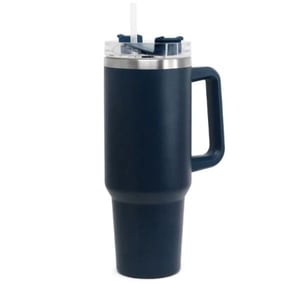 Copo Personalizado Gravação a Laser Caneca Térmica Grande Canudo 1200ml