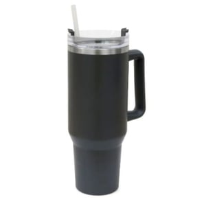 Copo Personalizado Gravação a Laser Caneca Térmica Grande Canudo 1200ml