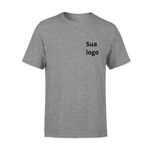 Camisa de algodão com impressão DTF