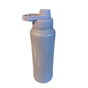 Garrafa térmica de 1.200ML com gliter personalizada com gravação a laser