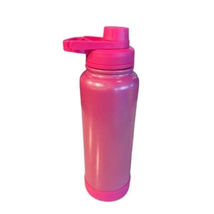 Garrafa térmica de 1.200ML com gliter personalizada com gravação a laser