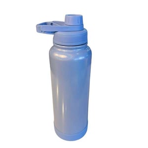 Garrafa térmica de 1.200ML com gliter personalizada com gravação a laser