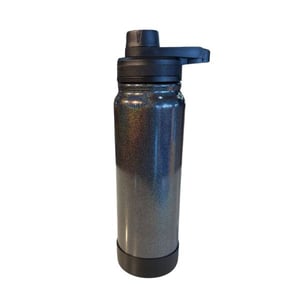 Garrafa térmica de 800ML com gliter personalizada com gravação a laser