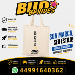 ecobag em algodao cru ALGODAO PERSONALIZAVEL PERSONALIZAVEL NATURAL SERIGRAFIA PEDIDO MINIMO 25 UNIDADES