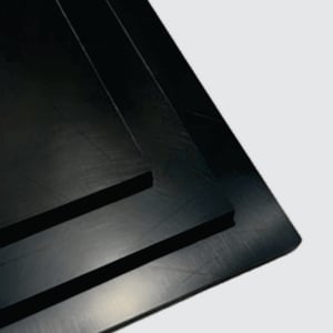 Recorte PVC Expandido PRETO Unitrama PVC 10mm  Recorte Vetor Sem Acabamento 
