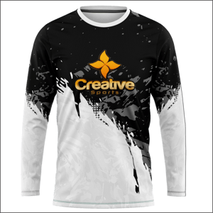 Camiseta Manga Longa Personalizada Tecido Helanca Light 100% Poliéster Estampa Total  Sublimação  