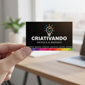 Cartão de Visita - Apenas Frente