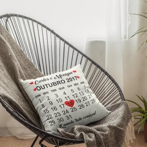 Almofada Personalizada 30x30cm com Enchimento