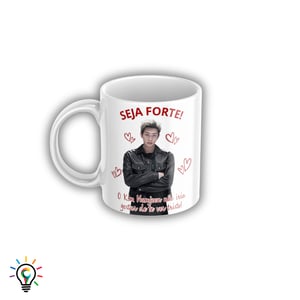 Caneca BTS Meme Seja Forte Personalizada 325ml