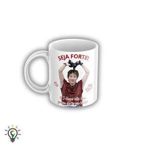 Caneca BTS Meme Seja Forte Personalizada 325ml