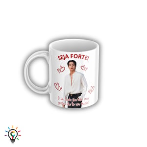 Caneca BTS Meme Seja Forte Personalizada 325ml