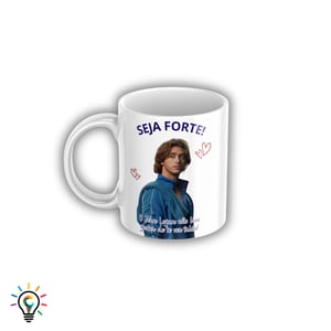 Caneca Off Campus Meme Seja Forte Personalizada 325ml