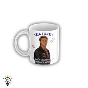 Caneca Off Campus Meme Seja Forte Personalizada 325ml