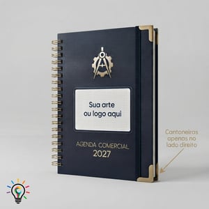 Agenda 2027 Personalizada - Tamanho A5 - Semanal