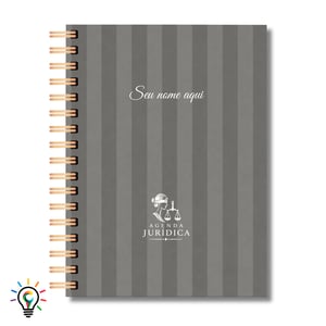 Agenda Jurídica 2027 Personalizada - Coleção Listras